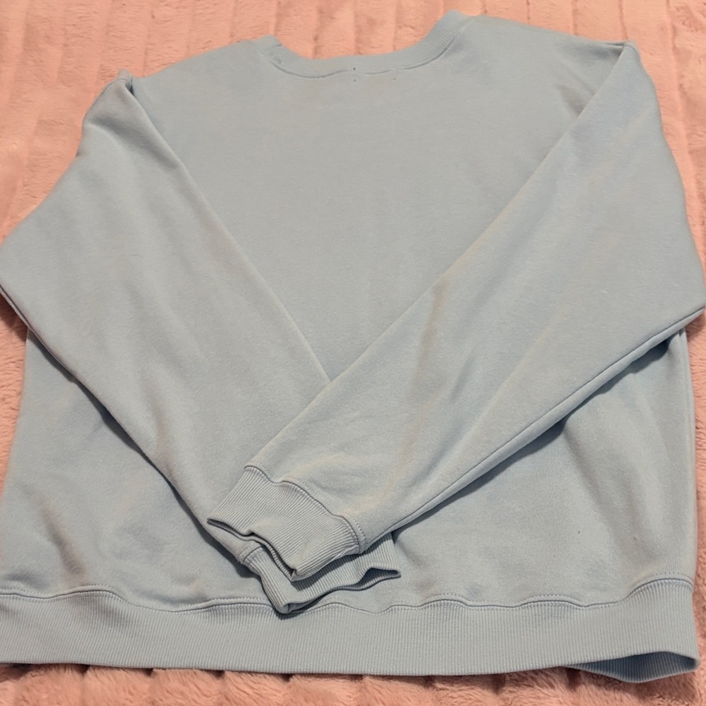 NWOT NEVER WORN Von Maur Men's Light Blue Crewneck Sweater - Picture 4 of 4